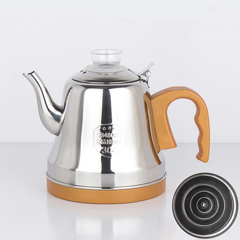 粤研心好全自动上水水壶电热水壶 304 食品不锈钢 配件单壶589-2