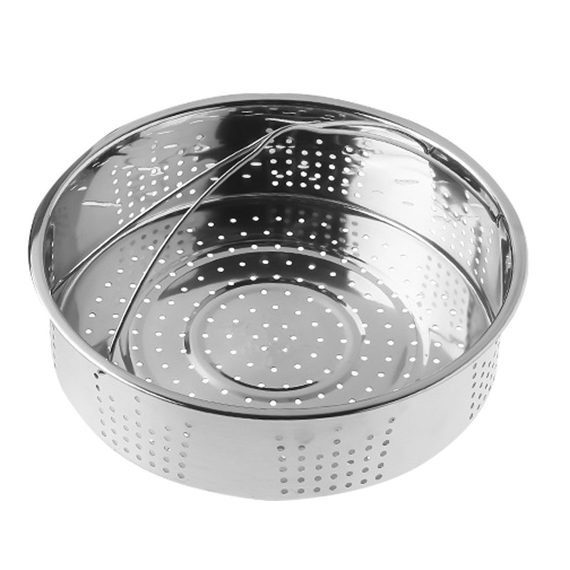 精选高压锅蒸笼 304不锈钢蒸格 隔水蒸架蒸屉 通用5l球釜电压力锅