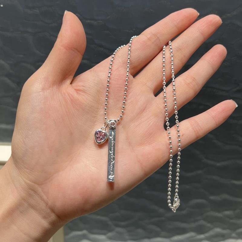 丸丸家泰国佛牌 阿赞佑 包袱项链吊坠 心形镀银项链 库 男女款