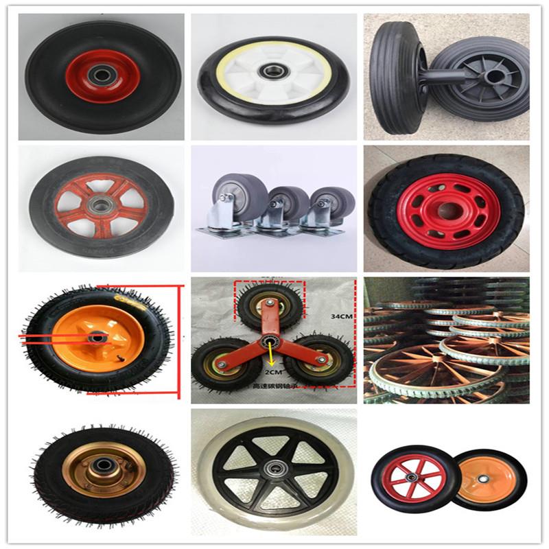 10英寸充气轮6英寸8英寸12英寸14英寸虎轮胎350-4小车轮300- 80k