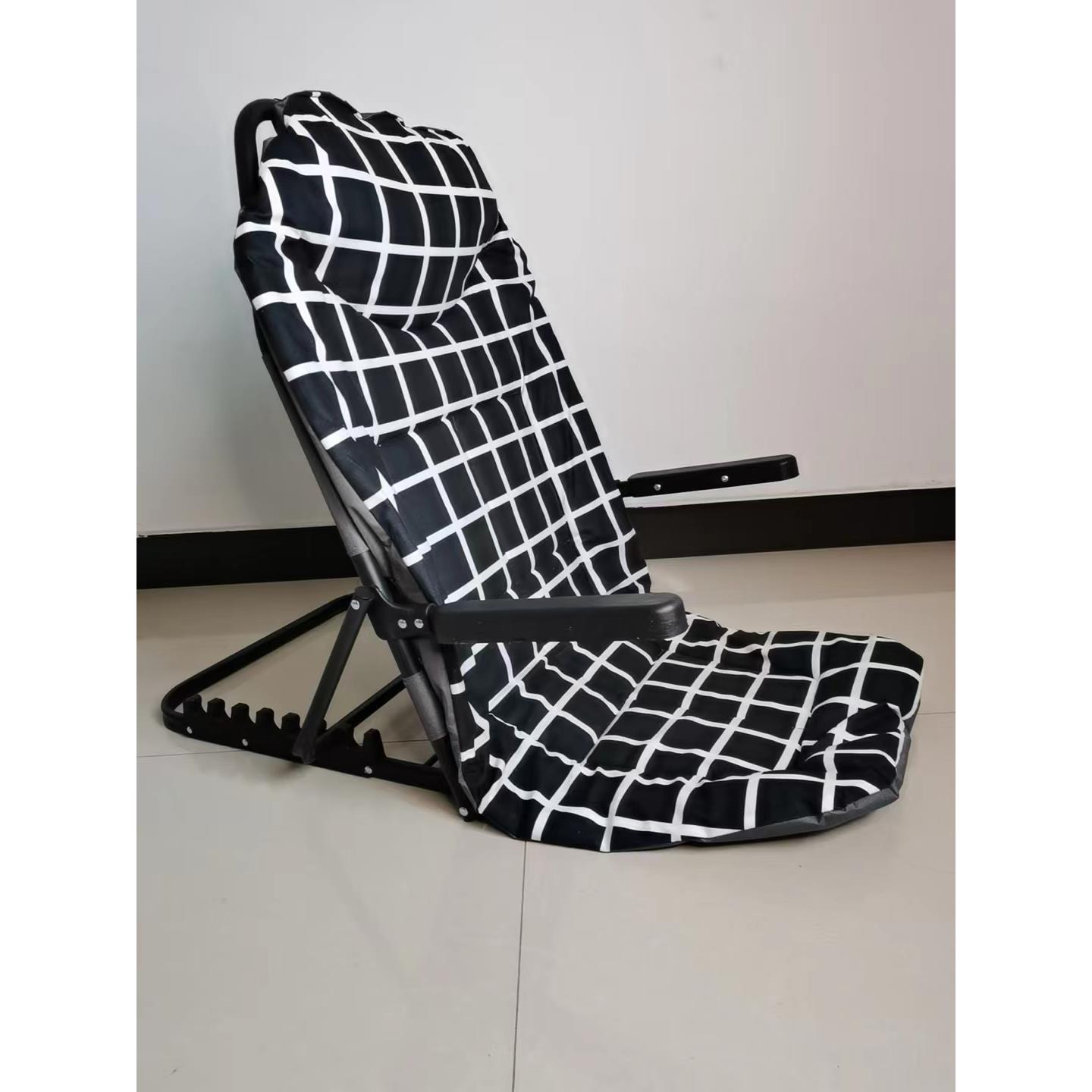 折叠床上靠背架懒人靠垫靠背支架老人卧床护理用品瘫痪病人靠背椅