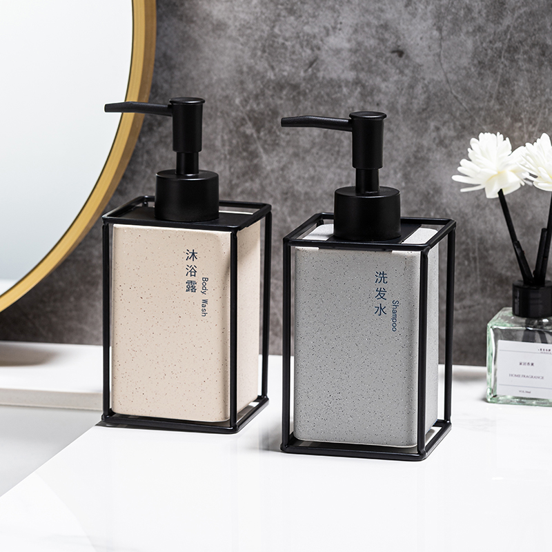 酒店按压家居家居5D陶瓷空瓶