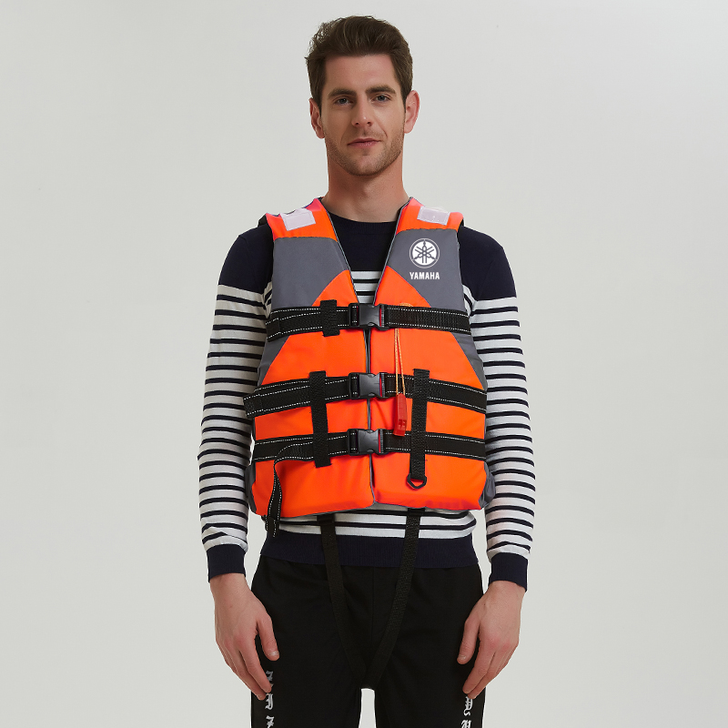 速发马YAHA救生衣浮潜矶 鱼成人儿童泡沫钓甲背心