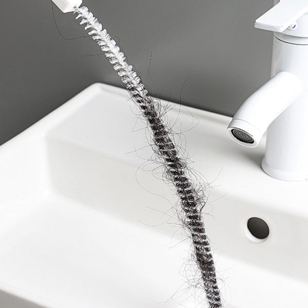 日式下水道毛发头发清理器洗手池管道疏通器水槽防堵疏通棒清洁钩