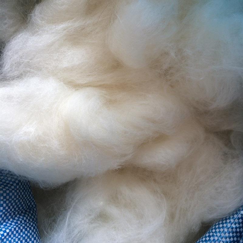 叮哥现货供应58S打底毛羊毛针毡湿毡羊毛原料手工戳戳乐填充毛