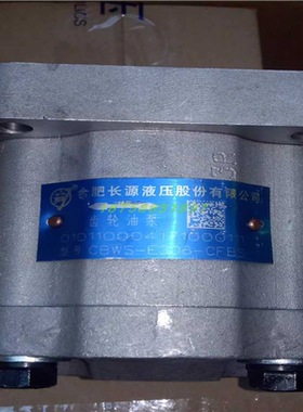 合肥长源液压 齿轮油泵 CBWS-E306-CFBS 液压泵 双向油泵 马达
