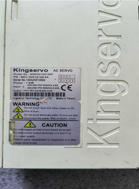 KSDG01021MIP 京伺服Kingservo驱动器，1（憨憨电子）