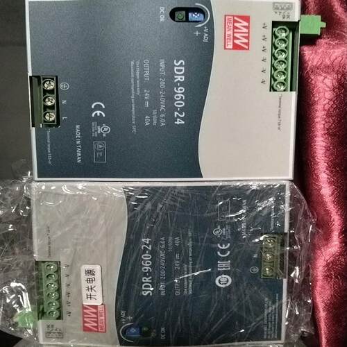 (议价)MW明纬电源SDR-960-24成色如图功能