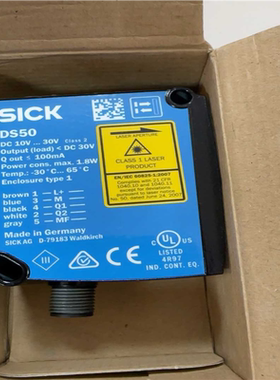 西克DS50-P1122   测试使用过  99新  无任何~议价