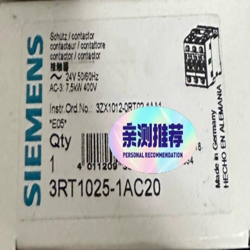 低压接触器3RT1025-1AC20  正品库存货，全新包装（崽载电子）
