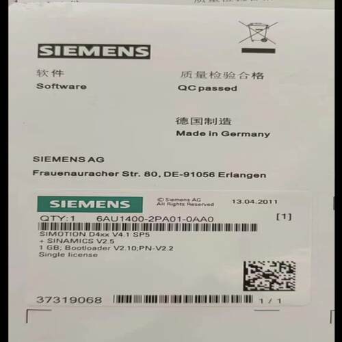 6AU1400-2PA23-0AA0-Z F09全新原装~议价