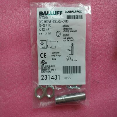 全新原装正品BALLUFF巴鲁夫BES M12MF-GSC30B-S04G BES003Z 现货