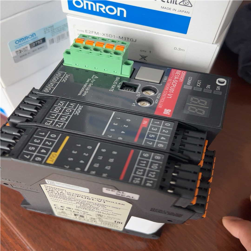 Omron/NE1A-SCPU01-V1  安全plc(崽崽配件）