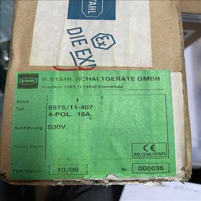 Stahl 开关 8575/11 新品8575/11-407（耶耶电子）
