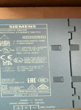 (询价)6GK5008-0BA10-1AB2几乎全新，无划痕破损磕碰