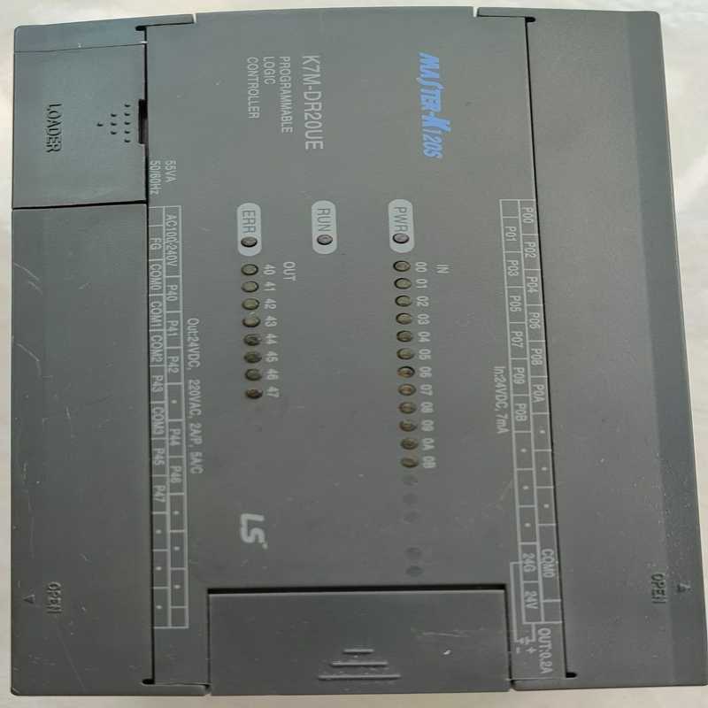 LS  K7M-DR20UE，功能正常。~议价