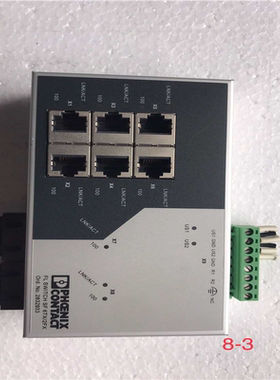 【顺庆】拆机菲尼克斯交换机FLSWITCHSF6TX/2FX 283【议价】