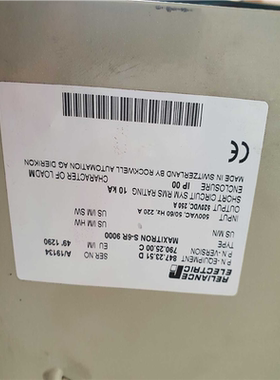 【顺庆】瑞恩驱动器调速器maxitron9000驱动器拆机下来磕碰了【议