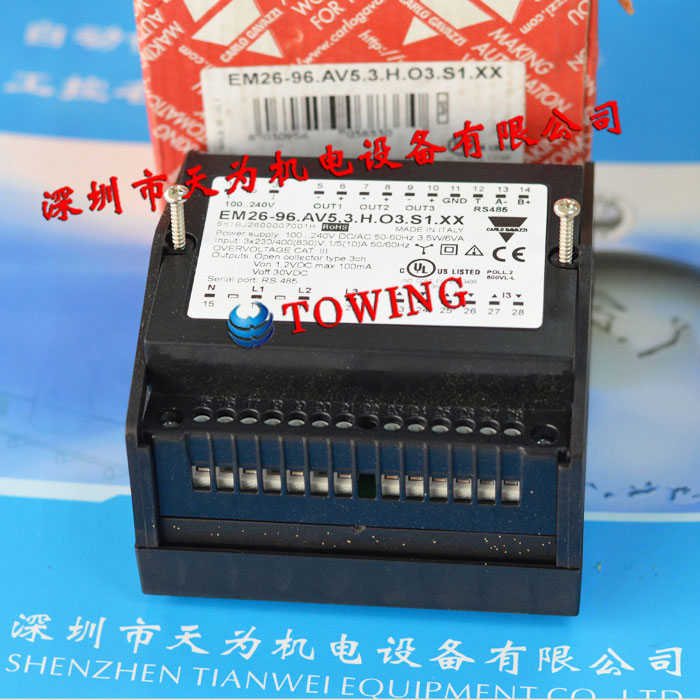 【一级代理】EM2696AV53H03S1XX瑞士佳乐CARLO GAVAZZI电压表议价