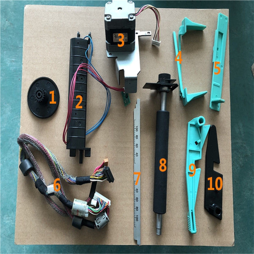 二手东芝/TEC B-452-TS22 B-462条码机整机主板胶辊电机配件维修