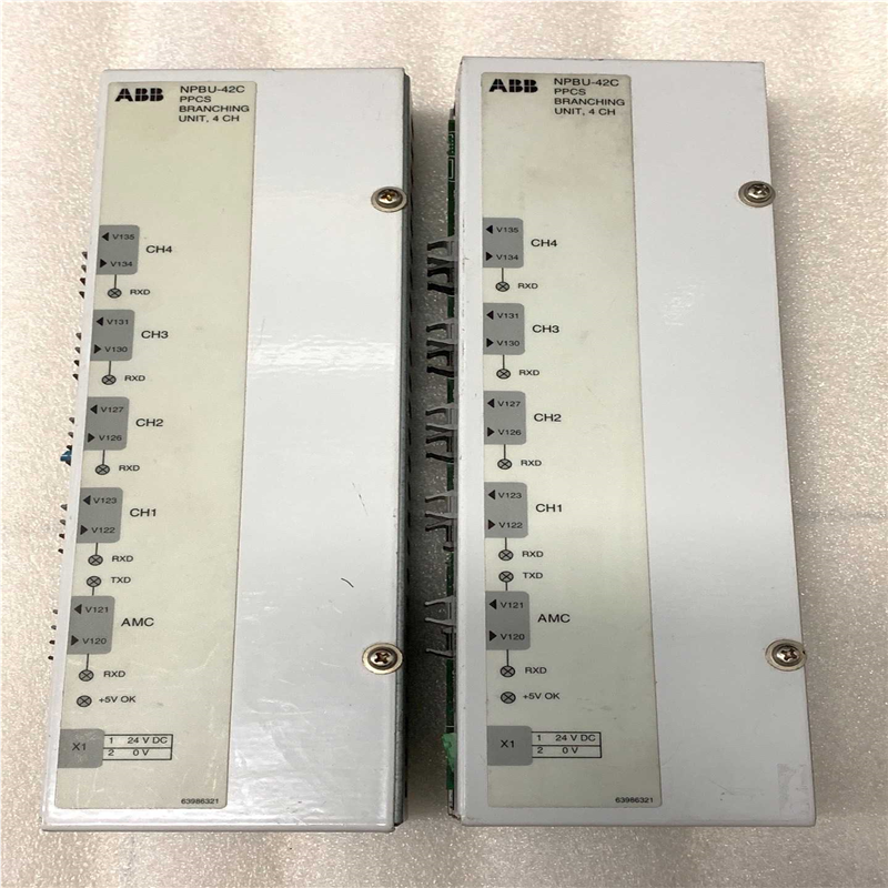 议价ABB光纤通讯板NPBU-42C 原装现货，有一处断裂如议价