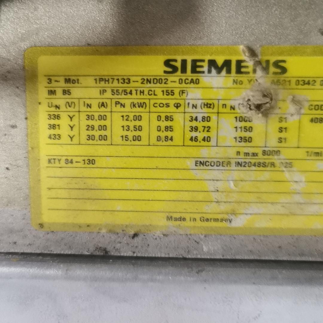 (询价)1PH7133-2ND02-0CA0 电机