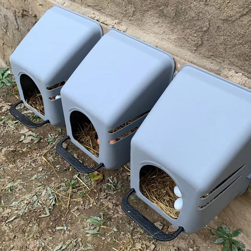 鸡窝下蛋窝防雨塑料户外小房子家用室外专用散养土母鸡生蛋产蛋箱