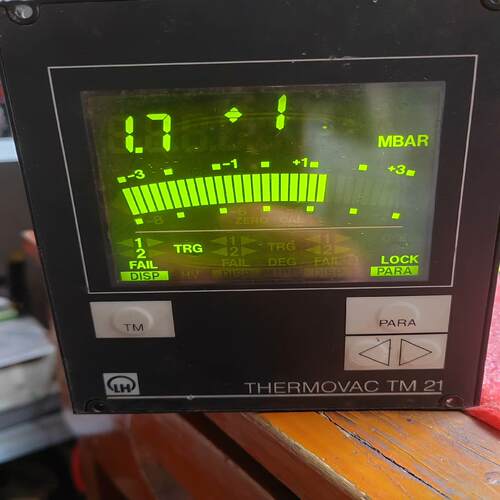 (议价)莱宝LEYBOLD THERMOVAC TM21真空控制器，