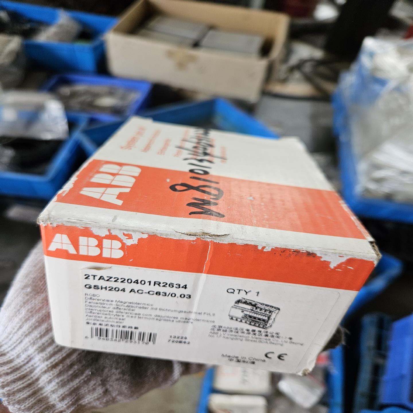 ABB断路器，型号GSH203 AC-C63全新带包装新品包~议价