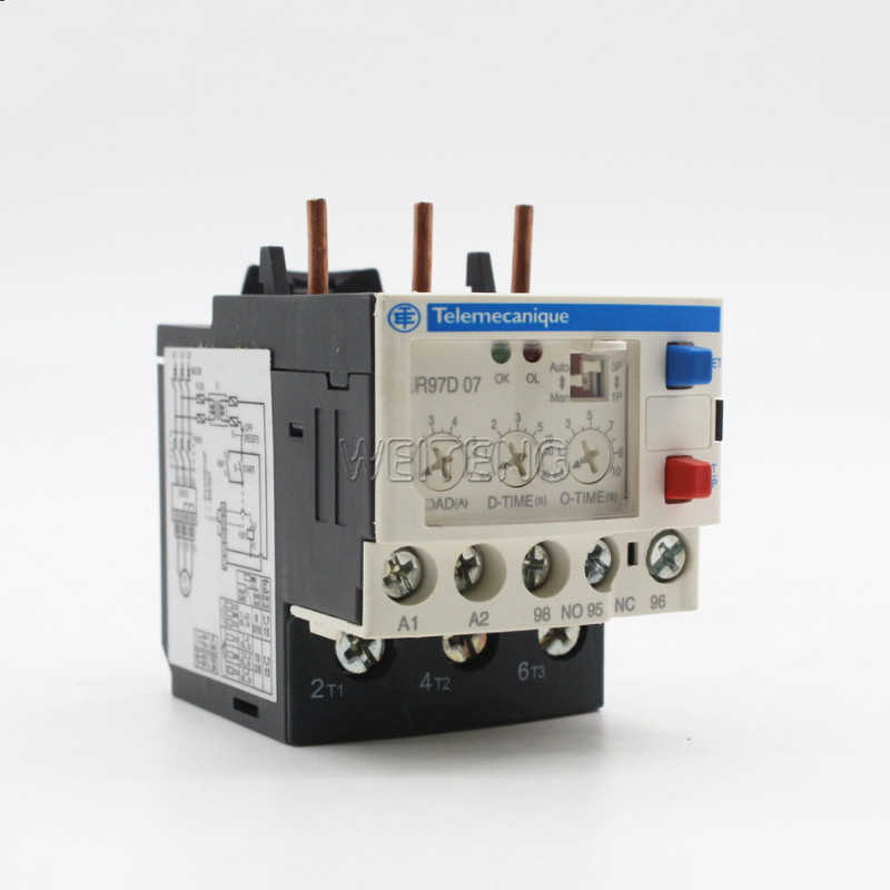 9年老店 Telemecanique 热过载 LR97D07 E保护继电器触点常开常闭