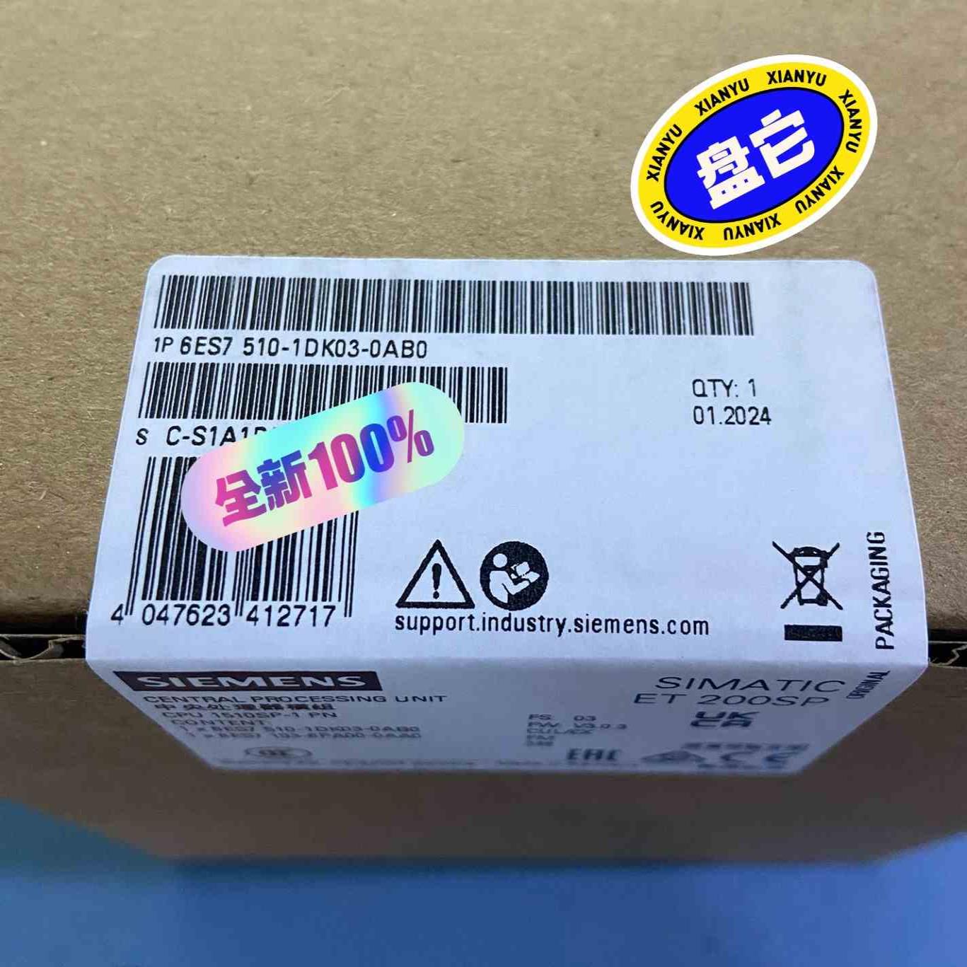 议~6ES7510-1DK03-0AB0/CPU1510S