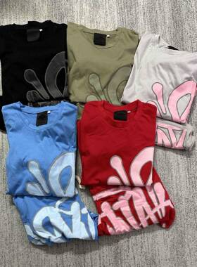 2025 new hip hop style foam letter print short men s summer