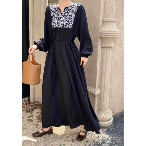 Women Long Sleeve Slim Fit Dress Classy Modest Dresses