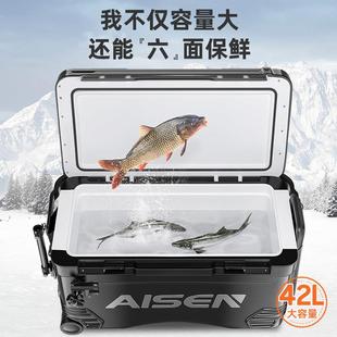 钓箱2025新多功能轮带028款钓钓箱钓鱼箱可坐款全套装免安钓箱42