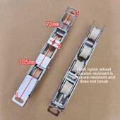 铝桥门层窗承重70型滑轮四轮中控双推拉门下轮配件断AZD滚子轴承