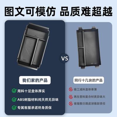 26款长安深L06专用车载扶手车箱蓝放置盒汽控储26842物收纳配中件