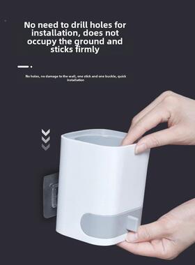 家井马桶家用马免打孔马桶刷清连洁套装浴室桶OBC清洁壁刷挂式