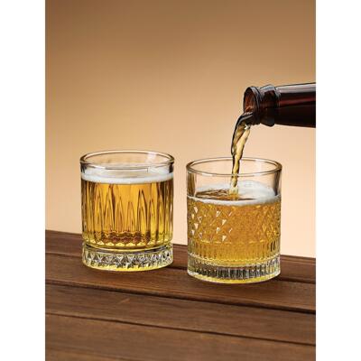 高档家用玻杯璃酒杯啤套装小号150l洋酒杯白酒mG9057杯2025新款酒