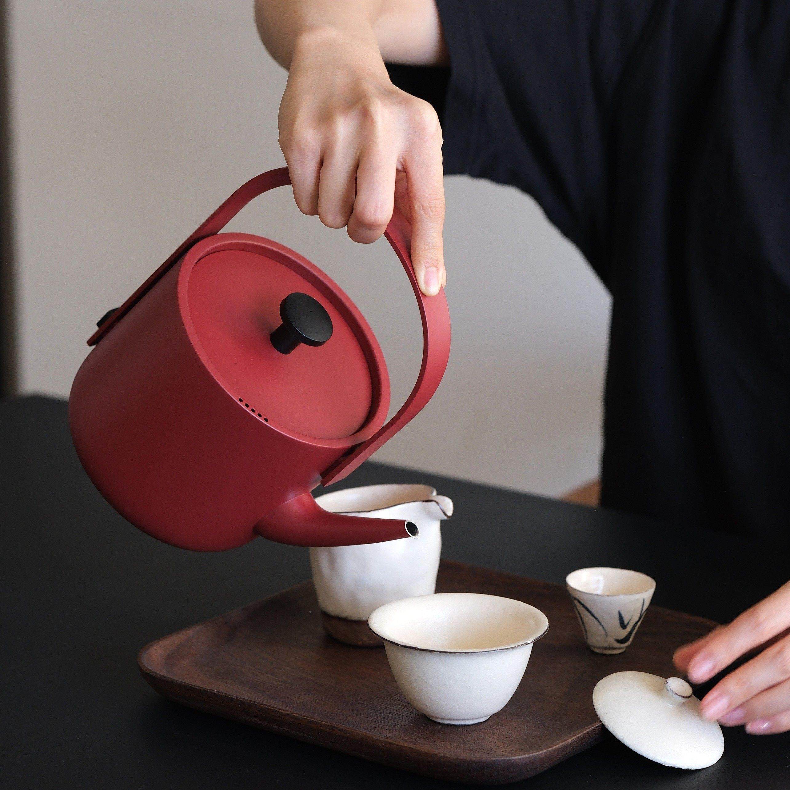 提小快水煮壶新款红色自动MUS断电热水壶不锈钢家用泡茶静音烧黑,餐饮具,煮茶炉,淘宝优惠券,粉丝福利购,淘宝优惠卷