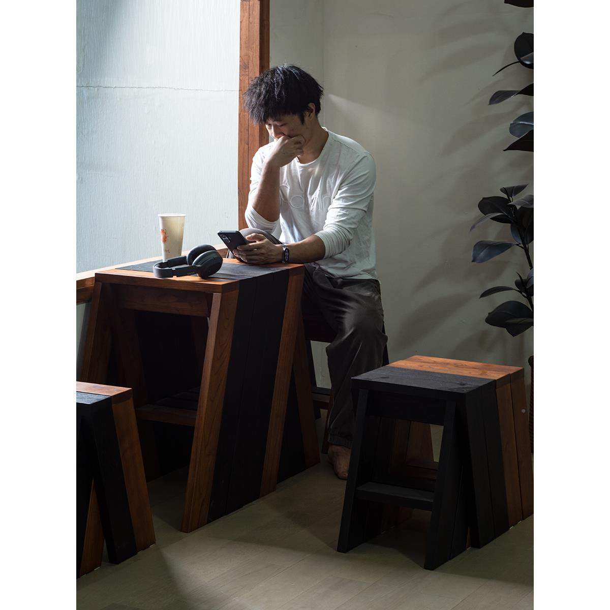 榫创餐原寅厅色客厅全（实木可组合凳子长凳黑垫脚凳中古包豪斯侘,住宅家具,组合凳,淘宝优惠券,粉丝福利购,淘宝优惠卷