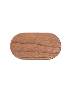 UEG原上城草系萌宠系饰托装列车载实木摆饰托 盘小葫芦香蕉底座