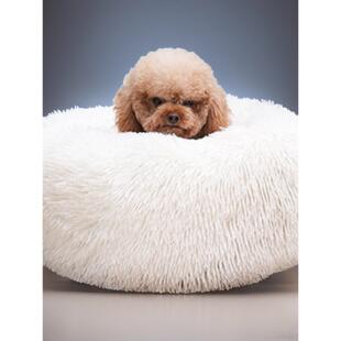 拆和可清洗的秋冬长毛绒温中暖卸的宠物窝与提高和加厚泰迪汽车窝