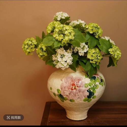 景德SXE镇手0花盆器花家居茶室简约高档摆件Y10工07A1