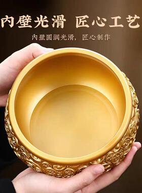 供黄铜香上炉家用财神奉佛招财聚财室内纯铜供佛烧香CIF香炉聚宝