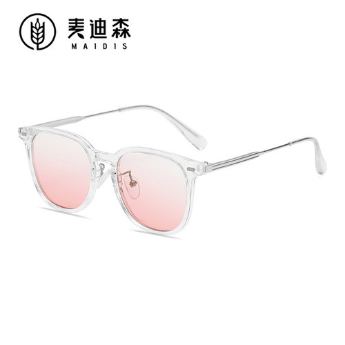 杰特9408新款金属方框眼镜街拍大框墨镜网红素颜防蓝光眼镜可配近