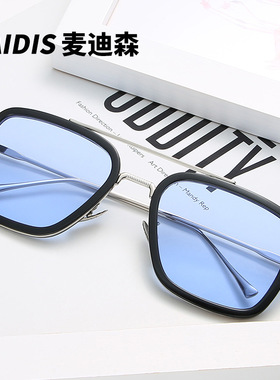 杰特8071复联3钢铁侠墨镜唐尼同款偏光太阳镜蜘蛛侠英雄远征眼镜