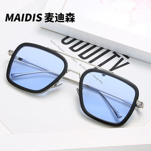 杰特8071复联3钢铁侠墨镜唐尼同款偏光太阳镜蜘蛛侠英雄远征眼镜