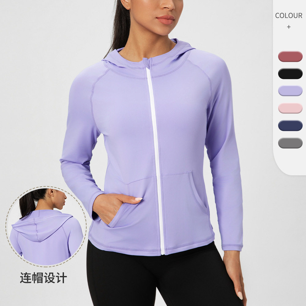 女秋冬瑜伽服外套连帽修身显瘦健身衣拉链速干跑步运动外套32624,运动/瑜伽/健身/球迷用品,瑜伽外套,淘宝优惠券,粉丝福利购,淘宝优惠卷