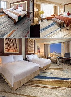 沃尔顿桌球室商用五星级酒店地毯客房走廊宴会厅满铺地毯