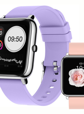 P22智能方形手表心率血氧睡眠监测运动蓝牙运动型smartwatch